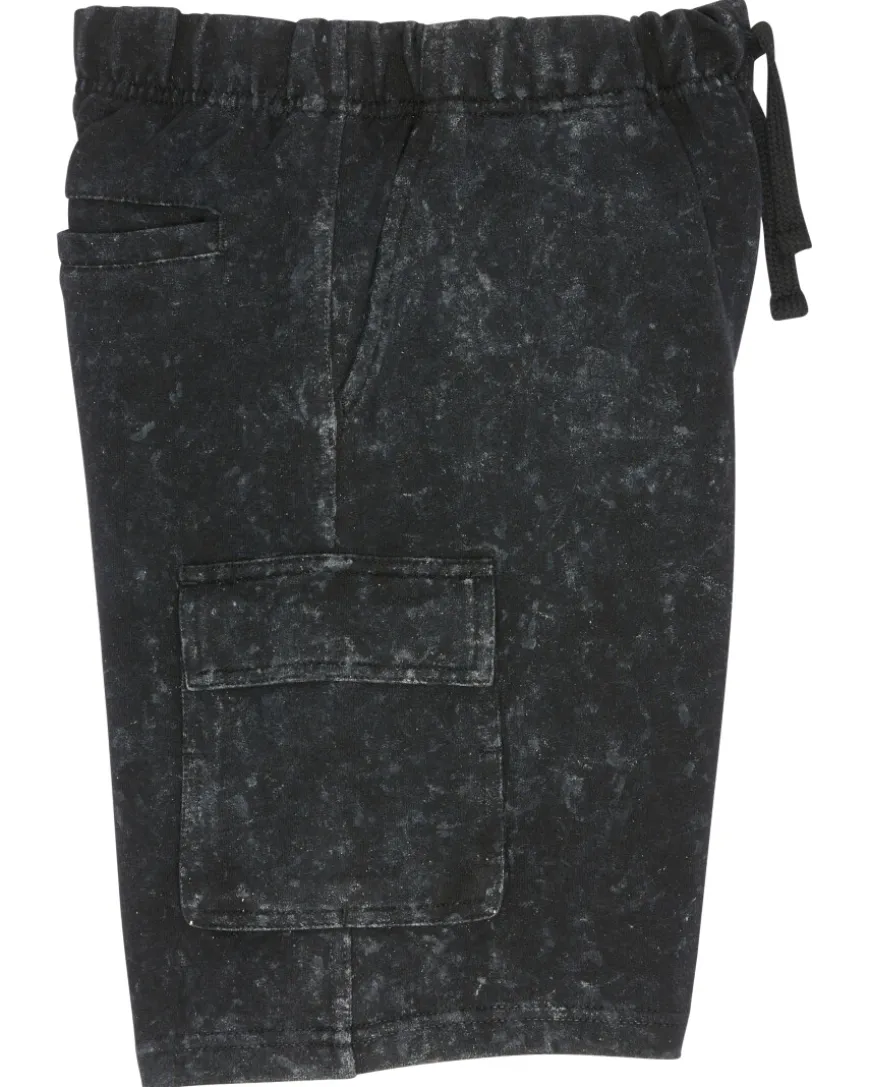 Ausgewaschene Sweatshorts Y.F.K., Bermudalänge-KiK Onlineshop New