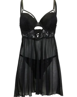 Babydoll + String in Janina, 2-tlg. Set-KiK Onlineshop Cheap
