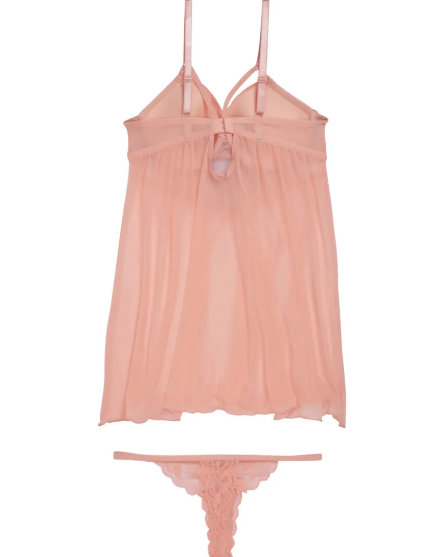 Babydoll + String Janina, 2-tlg. Set-KiK Onlineshop New