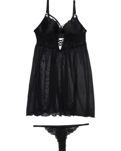 Babydoll + String Janina, 2-tlg. Set-KiK Onlineshop Clearance