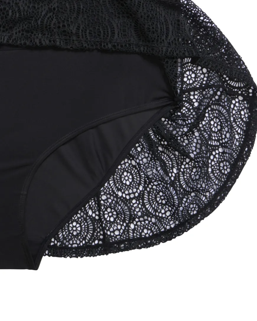 Badekleid mit Spitzenstoff Janina curved, verstellbare Träger-KiK Onlineshop Flash Sale