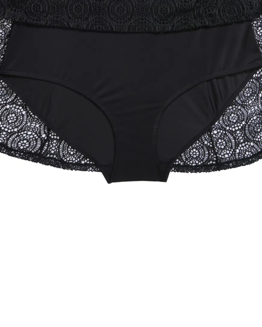 Badekleid mit Spitzenstoff Janina curved, verstellbare Träger-KiK Onlineshop Flash Sale