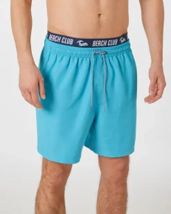 Badeshorts in Neonfarbe X-Mail, elastischer Bund-KiK Onlineshop Flash Sale