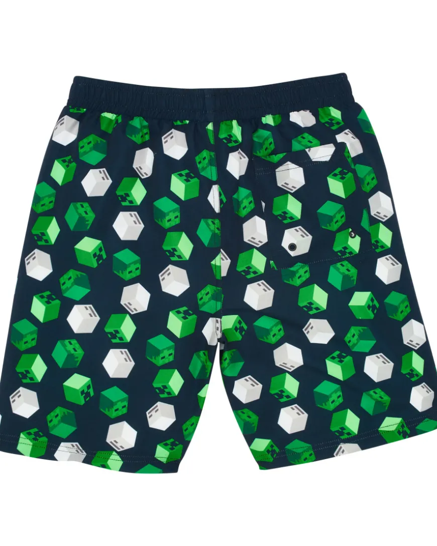 Badeshorts Minecraft elastischer Bund-KiK Onlineshop Best