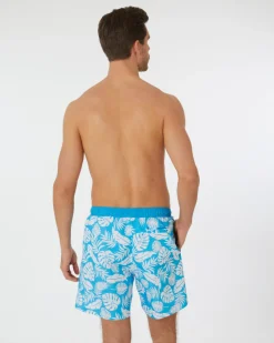 Badeshorts Palmenblätter X-Mail, elastischer Bund-KiK Onlineshop Store