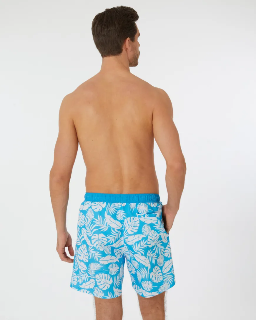 Badeshorts Palmenblätter X-Mail, elastischer Bund-KiK Onlineshop Store