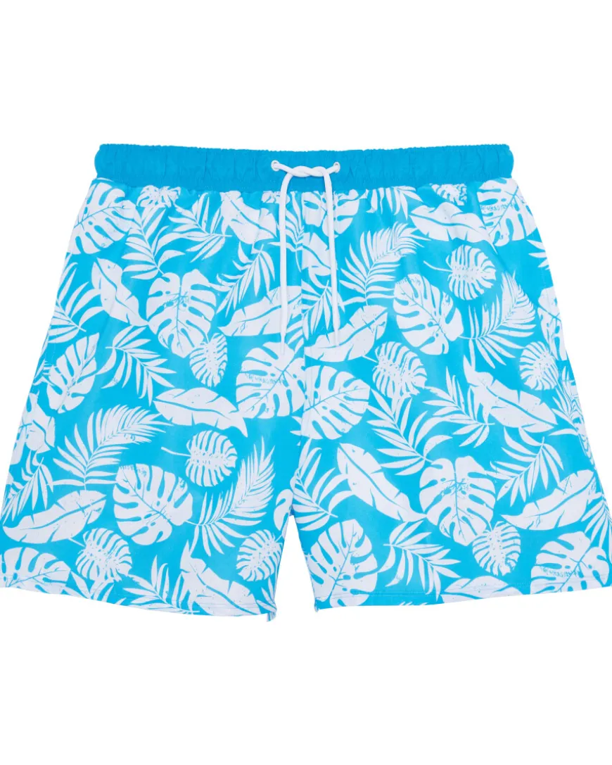 Badeshorts Palmenblätter X-Mail, elastischer Bund-KiK Onlineshop Store