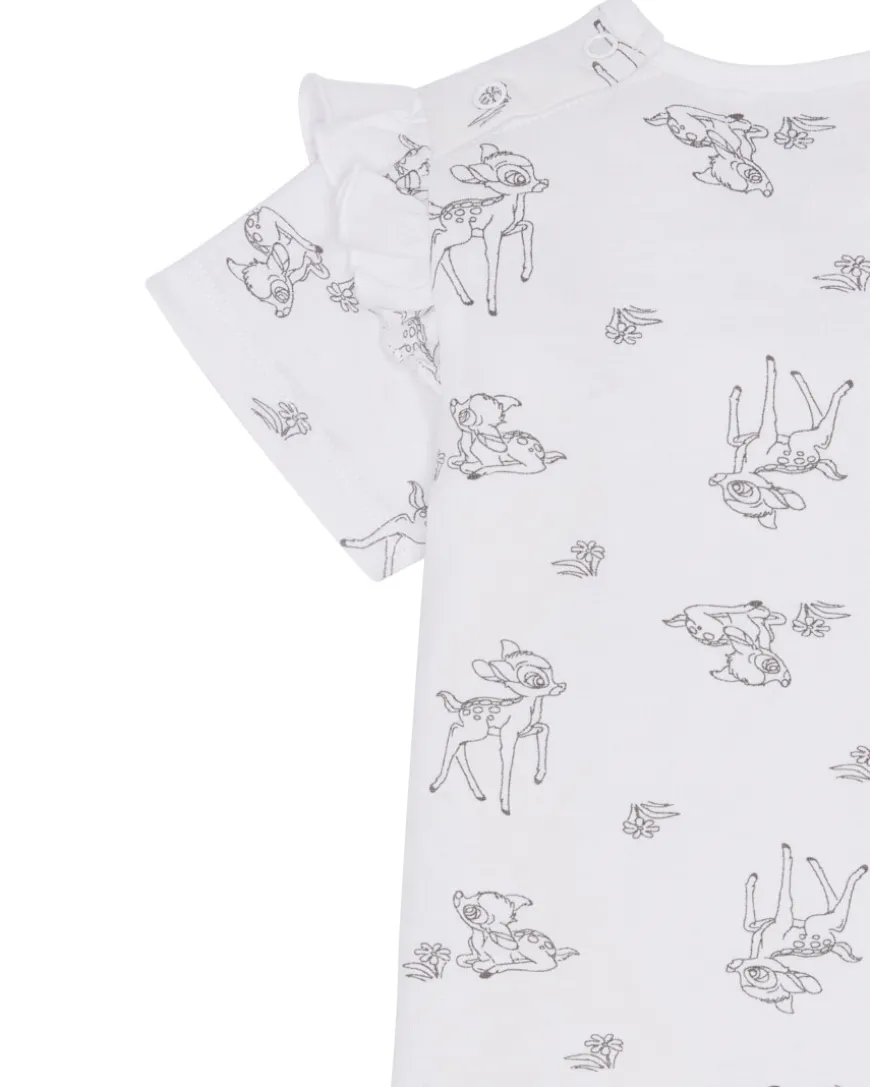 Bambi Newborn Latzkleid und T-Shirt Bambi, 2-tlg. Set-KiK Onlineshop Hot