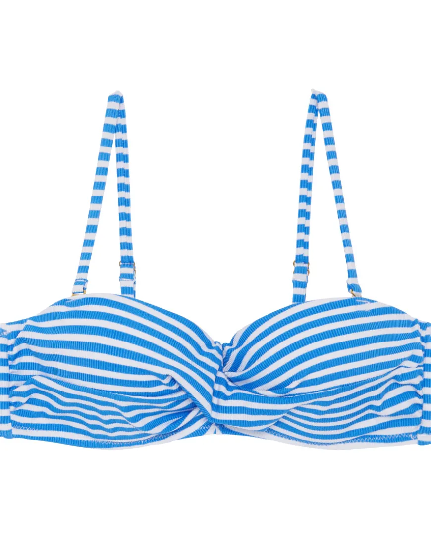 Bandeau Bikini-Oberteil Janina, abnehmbare Träger-KiK Onlineshop Discount