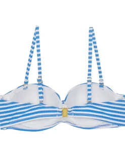 Bandeau Bikini-Oberteil Janina, abnehmbare Träger-KiK Onlineshop Discount