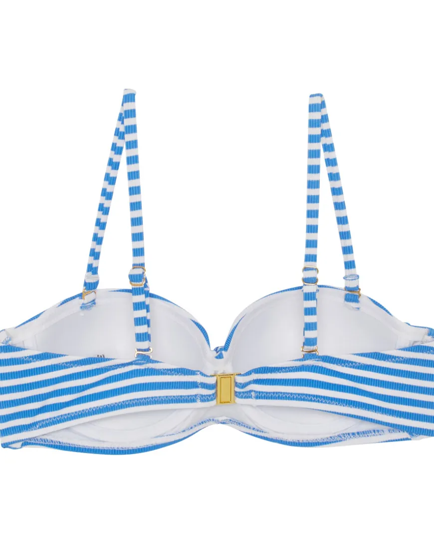 Bandeau Bikini-Oberteil Janina, abnehmbare Träger-KiK Onlineshop Discount