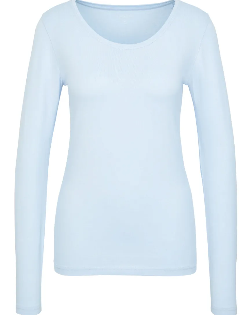 Basic Langarmshirt Janina, Rundhalsausschnitt-KiK Onlineshop Flash Sale