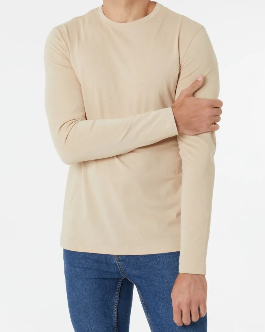 Basic Langarmshirt X-Mail, Rundhalsausschnitt-KiK Onlineshop Clearance