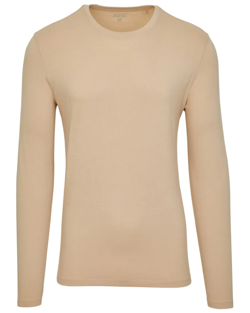 Basic Langarmshirt X-Mail, Rundhalsausschnitt-KiK Onlineshop Clearance