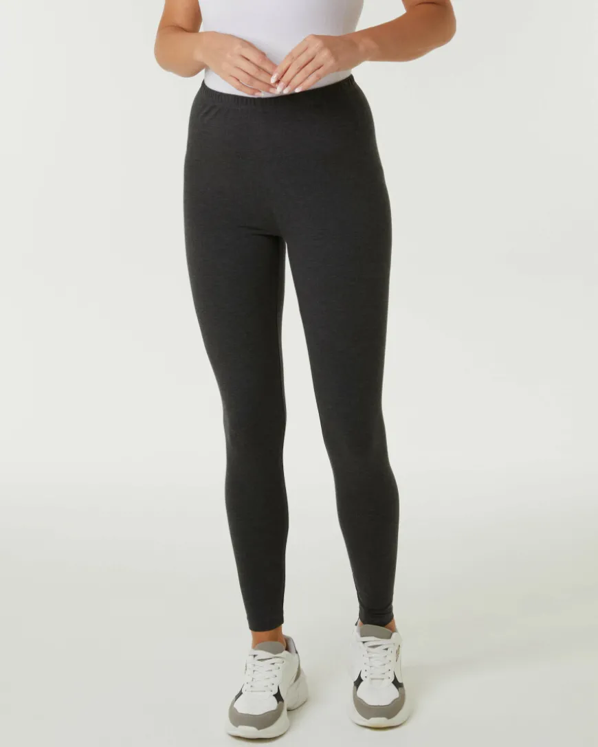 Basic Leggings Janina, elastischer Bund-KiK Onlineshop Discount