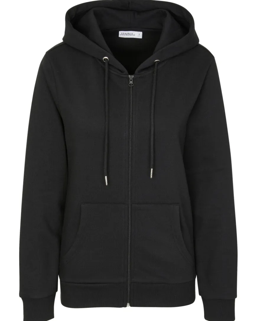 Basic Sweatjacke Janina, Kängurutasche-KiK Onlineshop Clearance