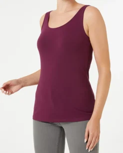 Basic Tanktop Janina, Stretch-KiK Onlineshop Outlet
