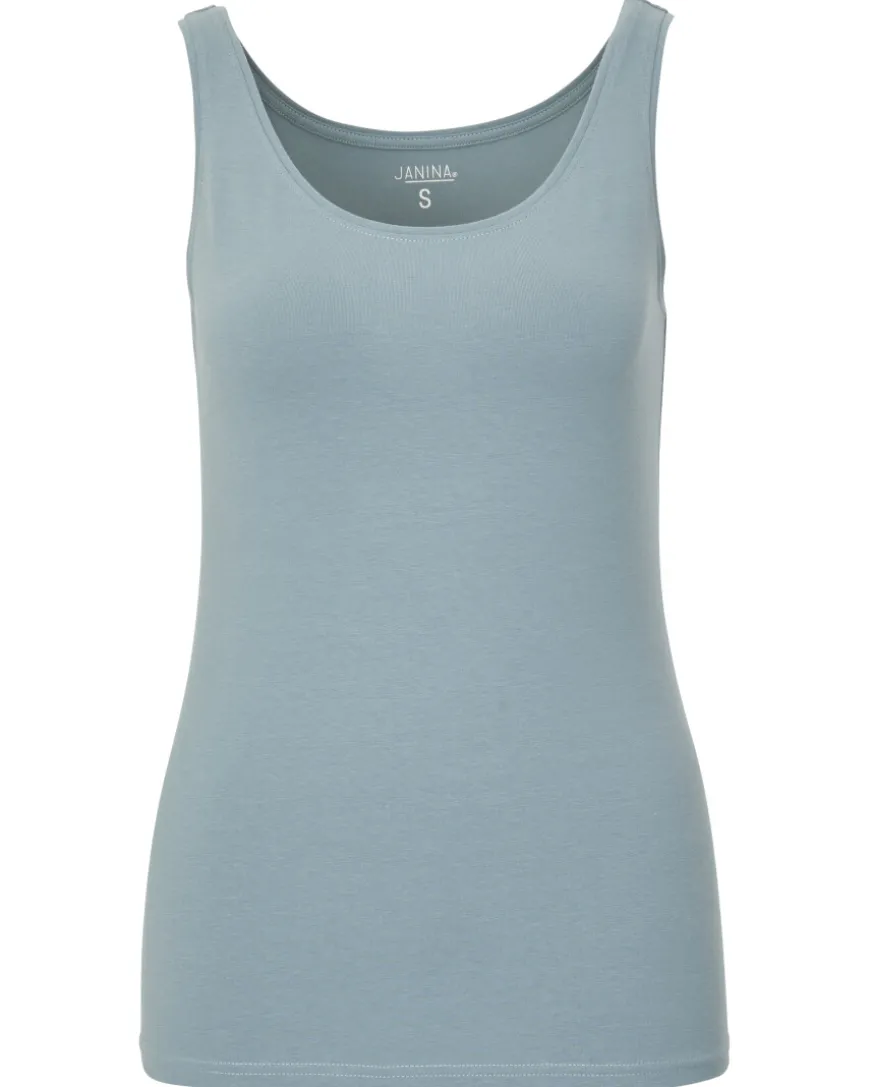 Basic Tanktop Janina, Stretch-KiK Onlineshop Clearance