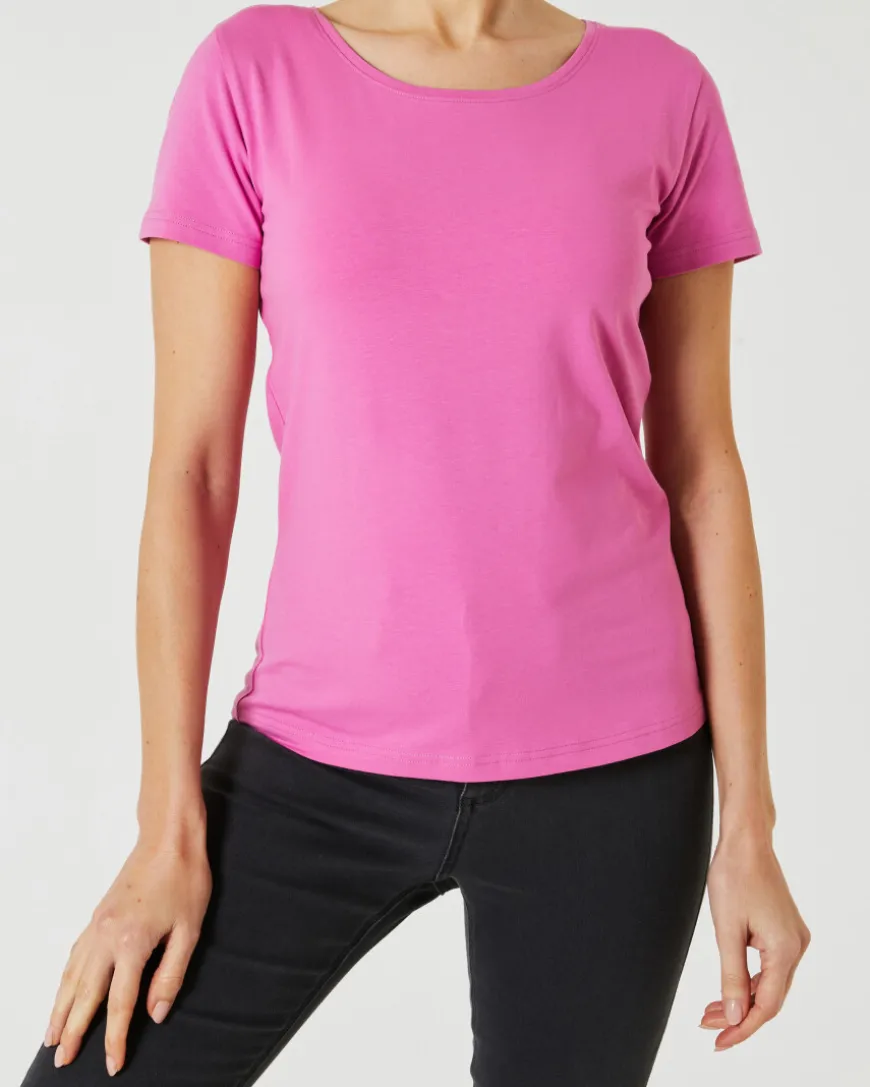 Basic T-Shirt Janina, Stretchanteil-KiK Onlineshop Hot
