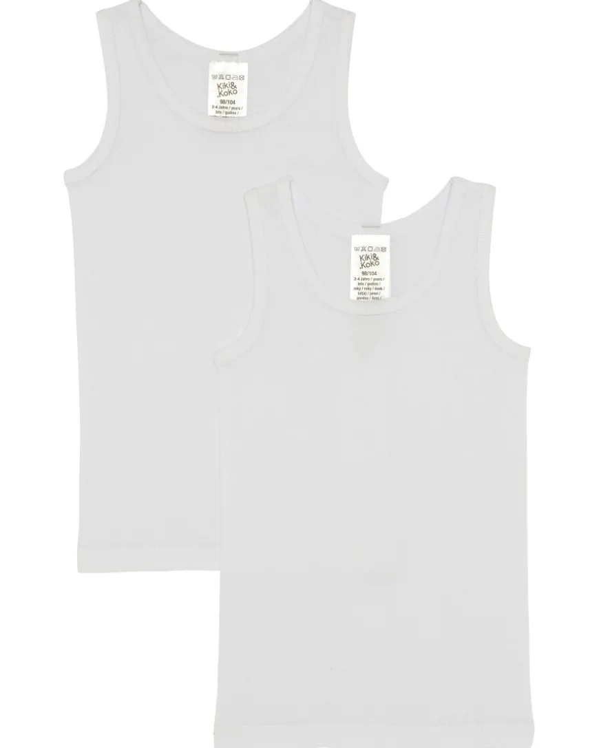 Baumwoll-Unterhemden 2er-Pack, Kiki&Koko_Y.F.K.-KiK Onlineshop Clearance