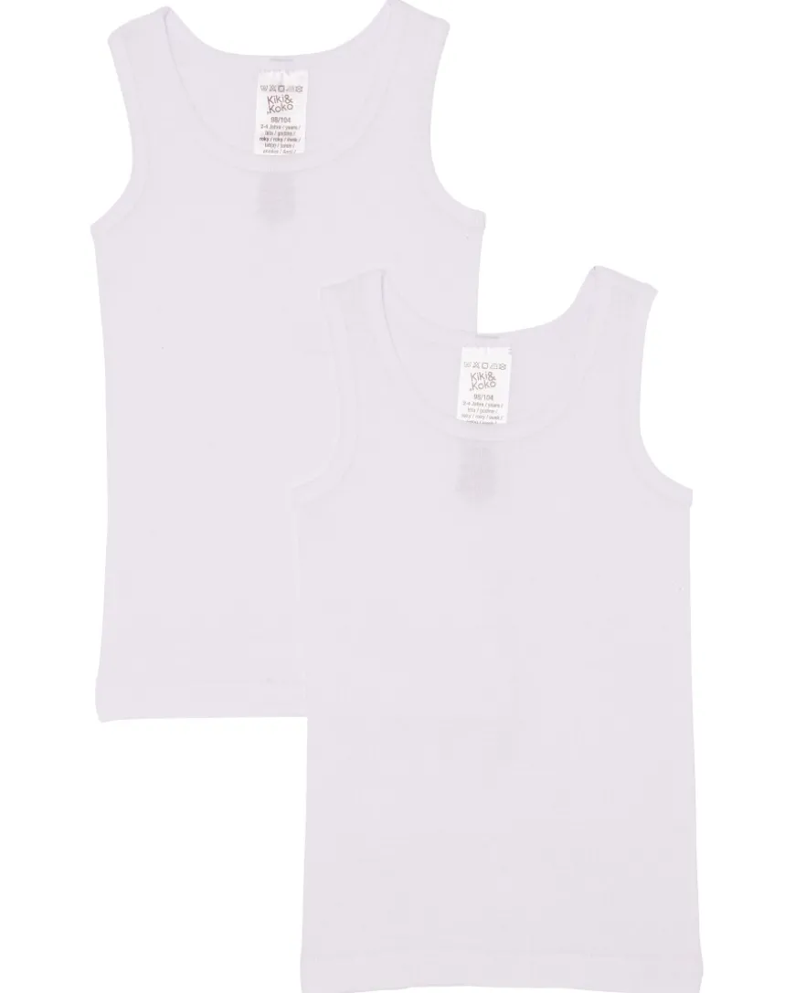 Baumwoll-Unterhemden 2er-Pack, Kiki&Koko_Y.F.K.-KiK Onlineshop Flash Sale