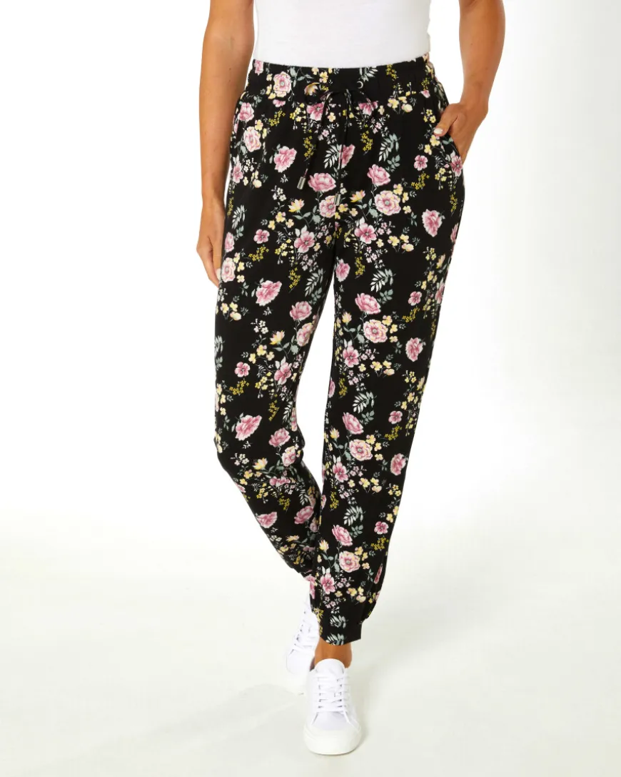 Bedruckte Freizeithose Janina, verschiedene Designs-KiK Onlineshop Shop