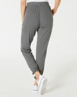 Bedruckte Pull-on-Hose Janina, elastischer Bund-KiK Onlineshop Best Sale