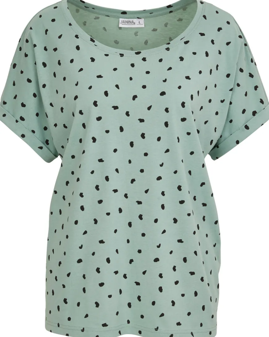 Bedrucktes T-Shirt Janina, verschiedene Designs-KiK Onlineshop Cheap