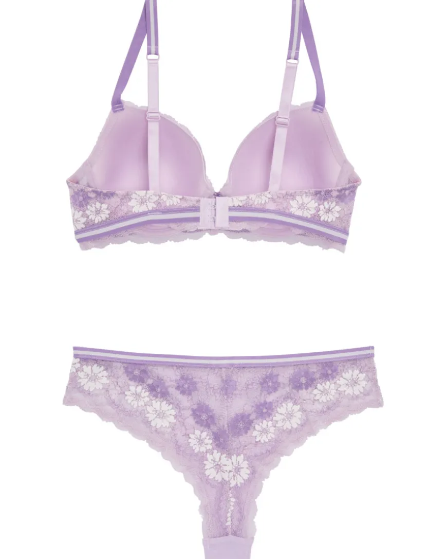 BH + Slip Blumen Janina, 2-tlg. Set-KiK Onlineshop Store