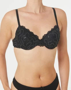 BH mit Pailletten Janina, verstellbare Träger-KiK Onlineshop Discount