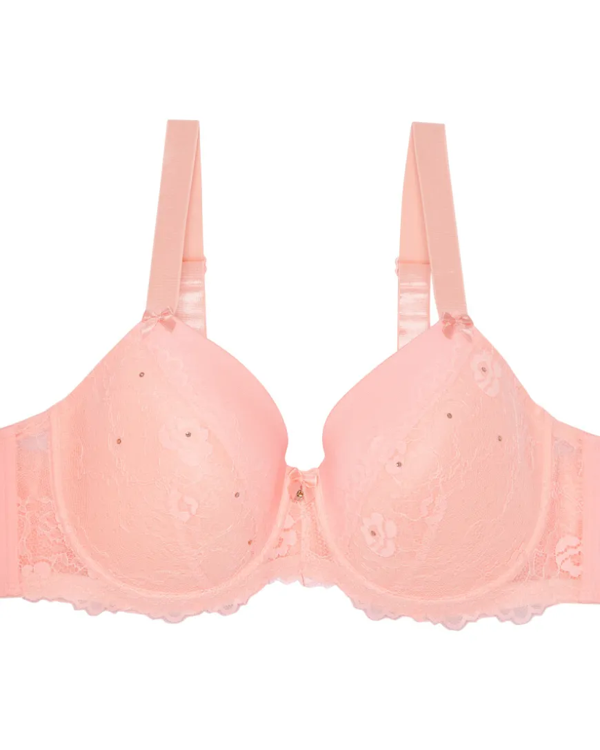 BH mit Strasssteinen Janina curved, verstellbare Träger-KiK Onlineshop Discount