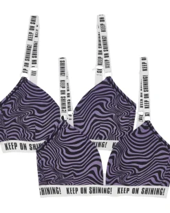 BHs mit Schriftzug 2er-Pack, Y.F.K., verschiedene Designs-KiK Onlineshop Hot