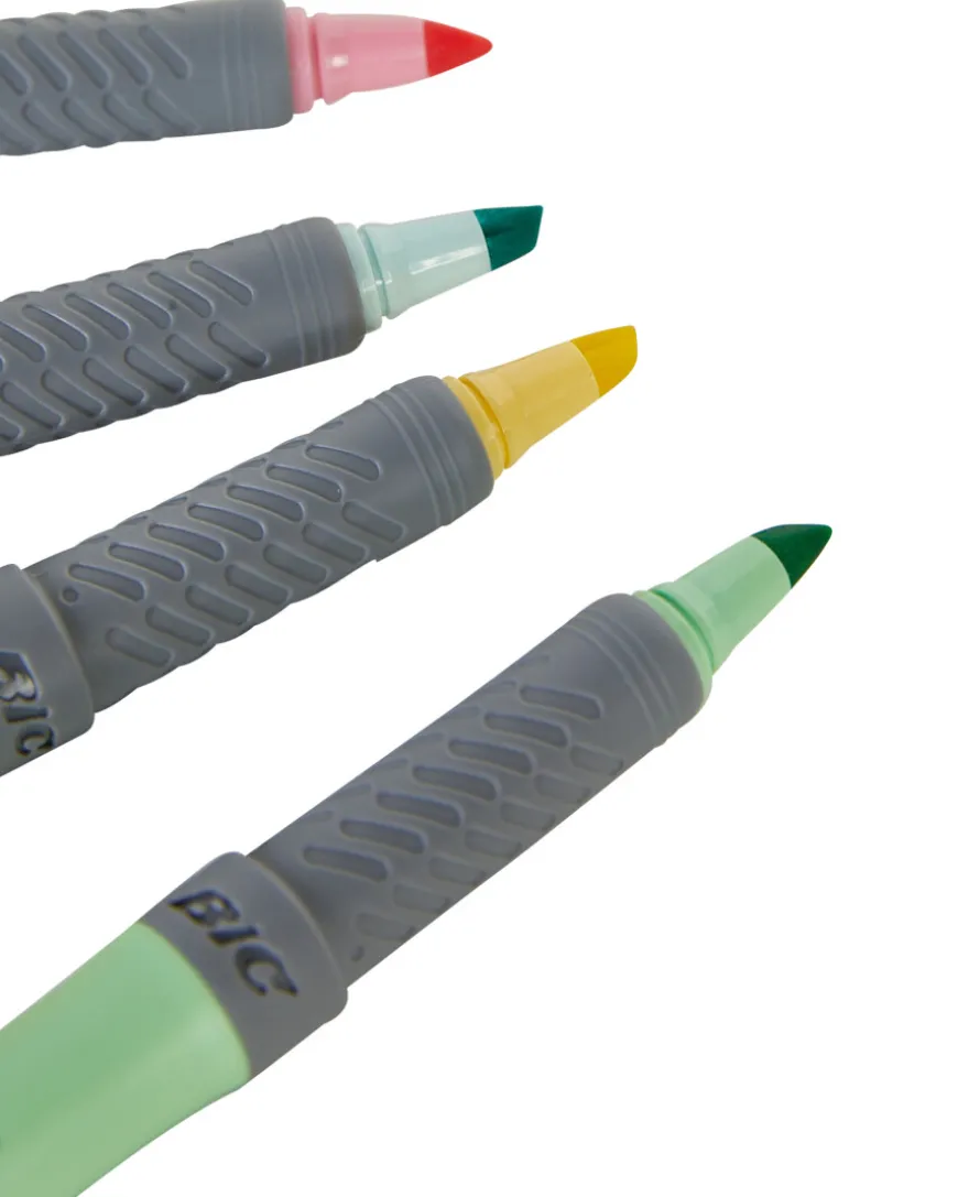 BIC Highlighter Grip Pastel Textmarker 4er-Pack-KiK Onlineshop Shop