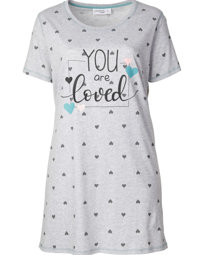 Bigshirt mit kurzen Ärmeln verschiedene Designs-KiK Onlineshop Store