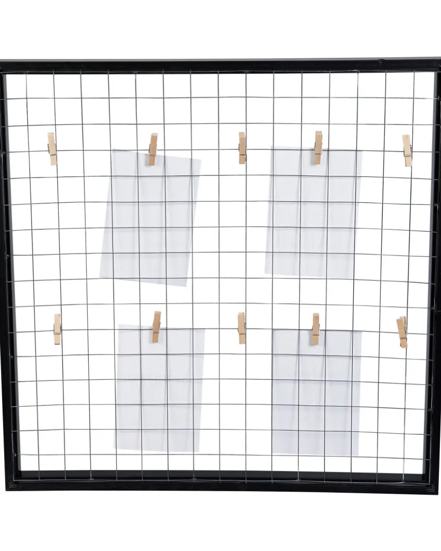 Bilder-Board mit Klammern ca. 50 x 50 x 3 cm-KiK Onlineshop Flash Sale