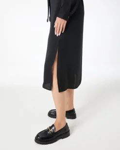 Blusenkleid mit Gürtel Janina, Knopfleiste-KiK Onlineshop New