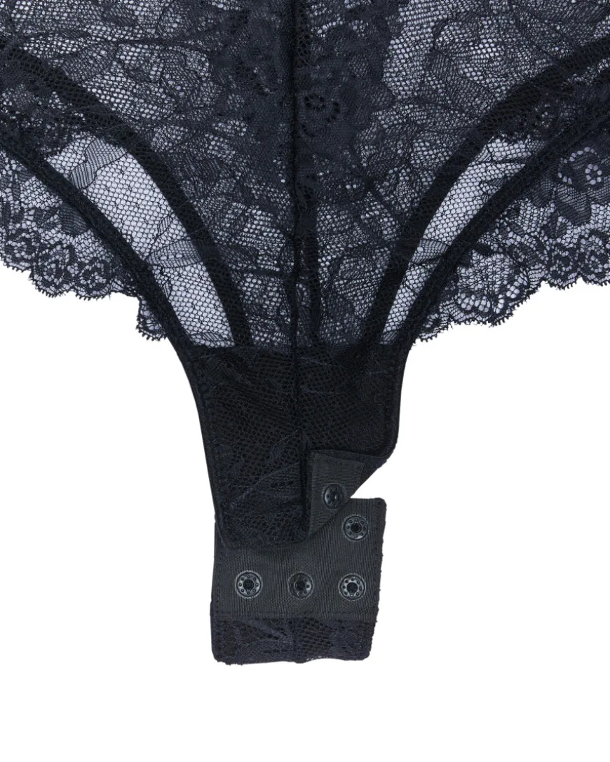 Body Push-up Janina, aus Mesh und Spitze-KiK Onlineshop Cheap
