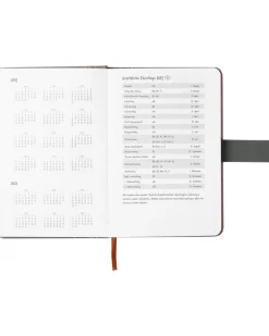 Buchkalender 2025 verschiedene Designs, ca. 14,5 x 21 cm-KiK Onlineshop Fashion
