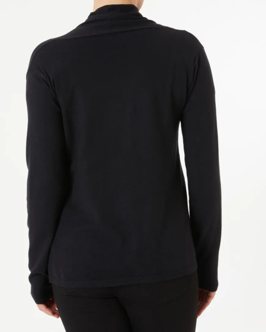 Cardigan mit Schalkragen Janina, offene Form-KiK Onlineshop Online