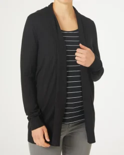 Cardigan mit Schalkragen Janina, offene Form-KiK Onlineshop Store