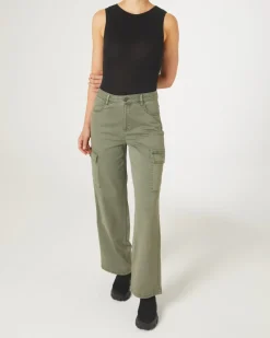 Cargohose High-Waist Janina, weites Bein-KiK Onlineshop Fashion
