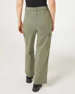 Cargohose High-Waist Janina, weites Bein-KiK Onlineshop Fashion