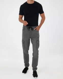 Cargohose mit Tunnelzug X-Mail, elastischer Bund-KiK Onlineshop Best
