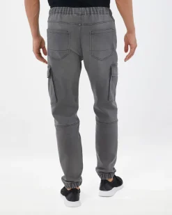 Cargohose mit Tunnelzug X-Mail, elastischer Bund-KiK Onlineshop Best
