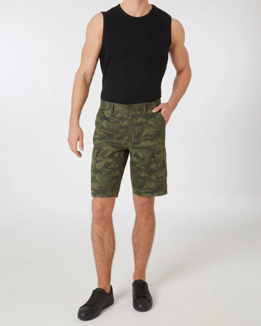 Cargo-Shorts Camouflage X-Mail, Bermudalänge-KiK Onlineshop New
