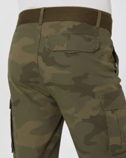 Cargo-Shorts mit Gürtel X-Mail, Bermudalänge-KiK Onlineshop Discount