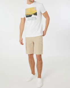 Cargo-Shorts mit Gürtel X-Mail, Bermudalänge-KiK Onlineshop Clearance