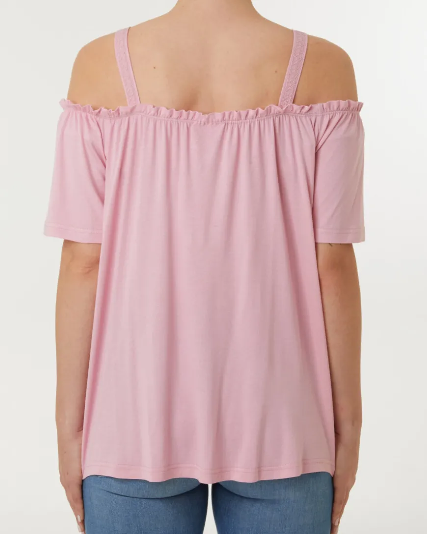 Carmenshirt Janina, Schulterträger-KiK Onlineshop Shop