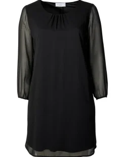 Chiffonkleid Rundhalsausschnitt-KiK Onlineshop Discount