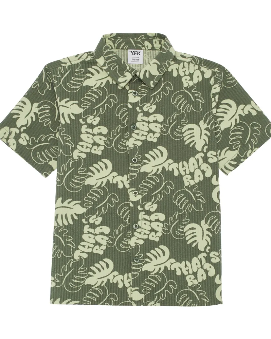 Cooles Hemd Y.F.K., Knopfleiste-KiK Onlineshop Best Sale